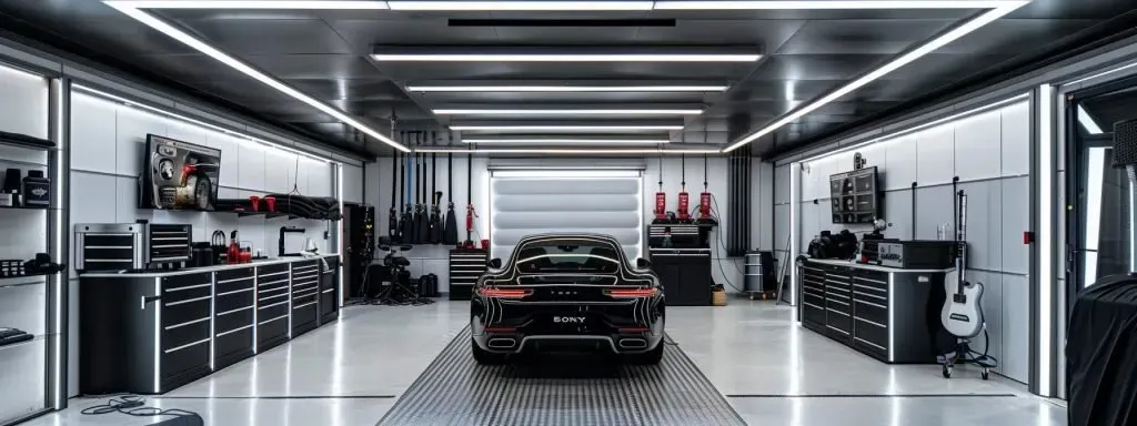 Fahrzeug in einer Werkstatt