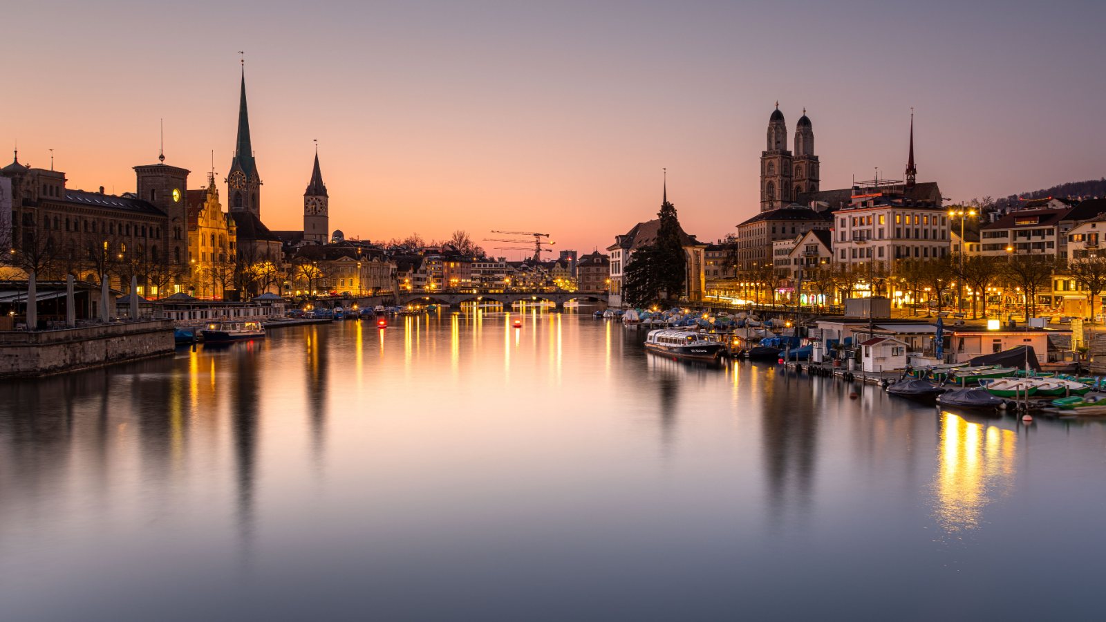 St. Gallen am Abend